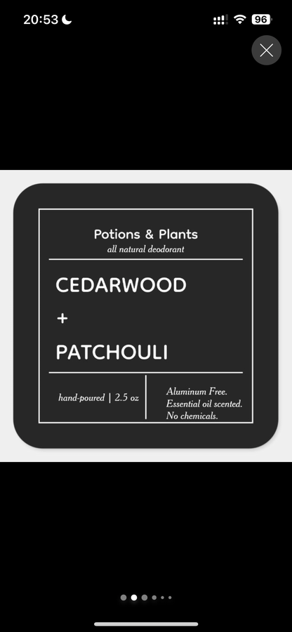 Cedarwood Patchouli